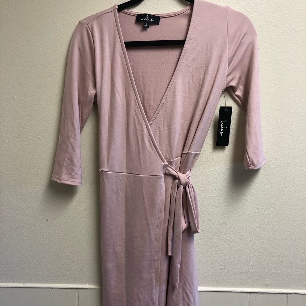 Lulu’s tie front dress